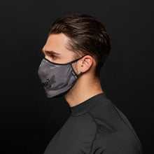 Load image into Gallery viewer, 0378. Polygiene® Form-Fitting Face Mask (Pack of 2) - Black Camo