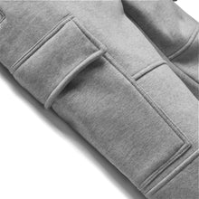 Load image into Gallery viewer, 0217. RainPlus™ Cargo Snap Button Jogger - Heather Grey
